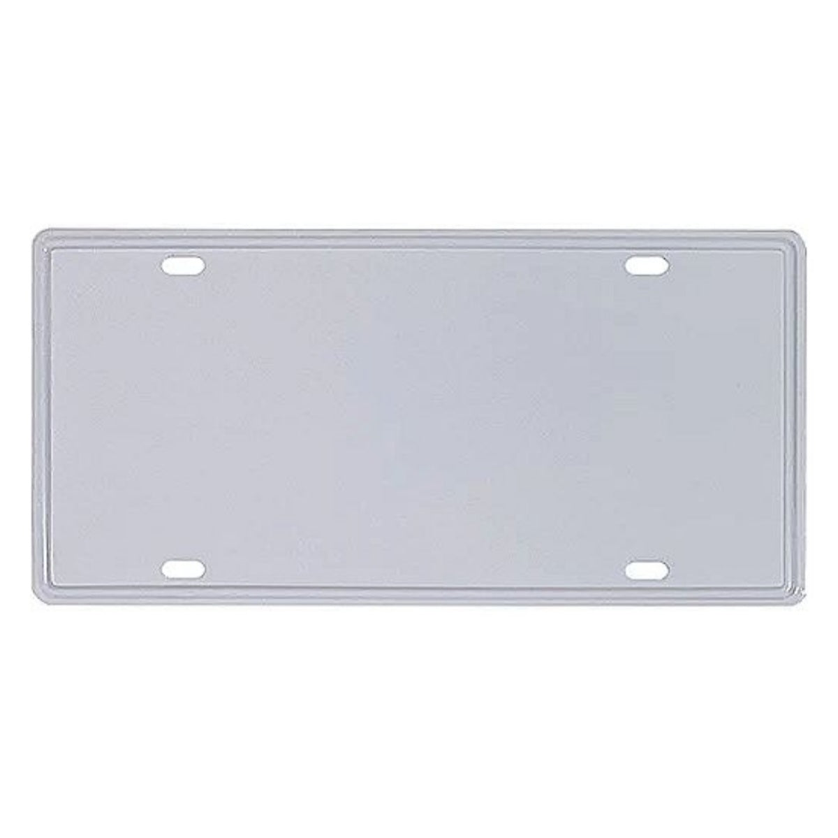 Tin Number Plate Craft Blank