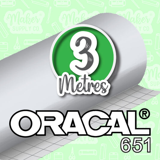 Oracal 651- 3 metres
