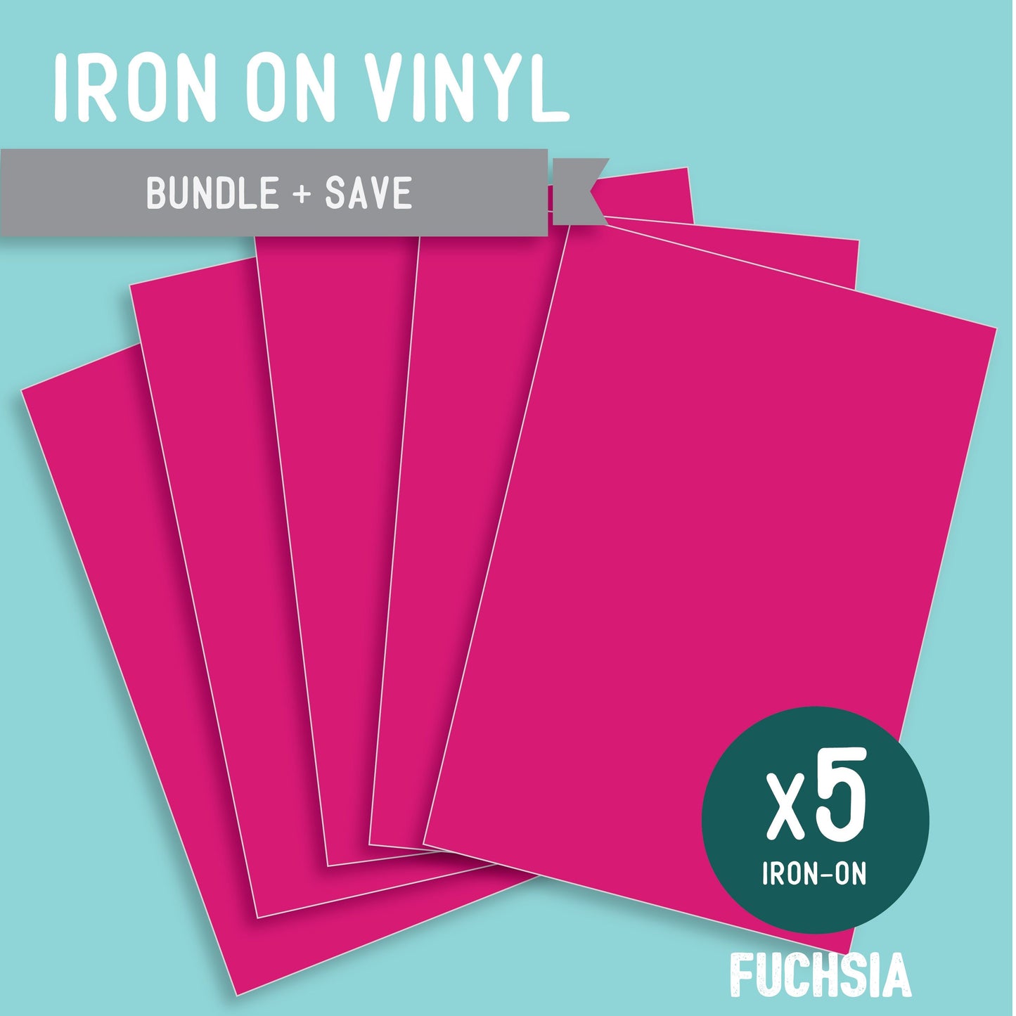 𝗕𝗨𝗟𝗞 Sheets Premium HTV Iron On Vinyl